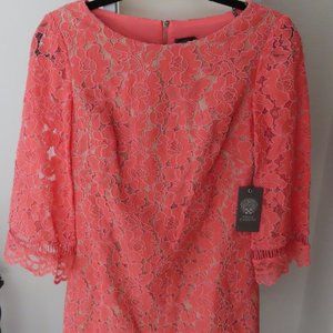 NWT Vince Camuto Peach Dress Size 2